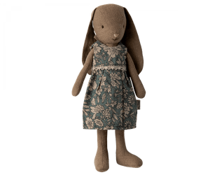 Maileg USA Bunny Maileg Bunny Size 1, Brown - Dress