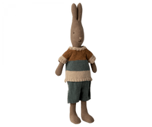 Load image into Gallery viewer, Maileg USA Rabbit Size 2, Shirt &amp; Shorts - Brown