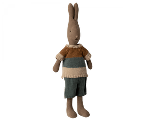 Maileg USA Rabbit Size 2, Shirt & Shorts - Brown