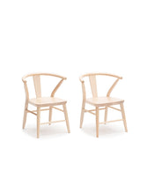 Load image into Gallery viewer, Milton &amp; Goose Furniture Natural Crescent Chair, Set of 2