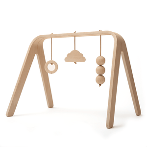 Charlie Crane Activity Gyms and Play Mats Charlie Crane Naho Activity Arch with Wooden Toys