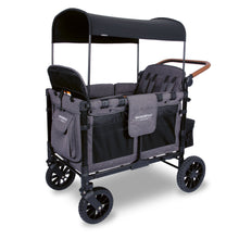 Load image into Gallery viewer, Wonderfold Wagon Baby Gear Charcoal Gray with Black Frame Wonderfold Wagon W4S 2.0 Multifunctional Stroller Wagon (4 Seater)