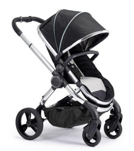 iCandy Baby Gear iCandy Peach Single Stroller with Bassinet – Chrome/Beluga