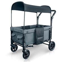 Load image into Gallery viewer, Wonderfold Wagon Baby Gear Smoky Gray Wonderfold Wagon W1 Multifunctional Double Stroller Wagon (2 Seater)