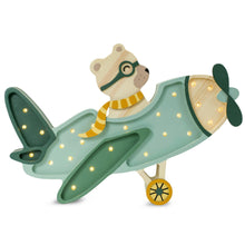 Load image into Gallery viewer, Little Lights US Baby &amp; Toddler Khaki Pastel Little Lights Vintage Plane