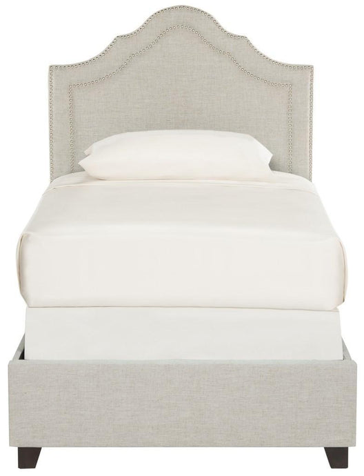 Safavieh Beds And Headboards Light Grey Safavieh Theron Bed