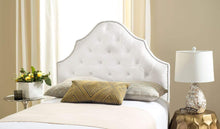 Load image into Gallery viewer, Safavieh Beds and Headboards Safavieh Arebelle Velvet Headboard - White