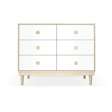 Load image into Gallery viewer, Nico and Yeye Furniture MAPLE / WHITE Nico and Yeye Lukka Modern Kids 6-Drawer Dresser