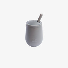 Load image into Gallery viewer, ezpz Gray Mini Cup + Straw Training System by ezpz