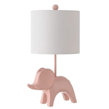 Load image into Gallery viewer, Safavieh Lighting Pink Safavieh Ellie Elephant Lamp
