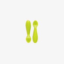 Load image into Gallery viewer, ezpz Lime Tiny Spoon Twin-Pack by ezpz