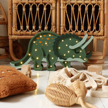 Load image into Gallery viewer, Little Lights US Little Lights Triceratops Dinosaur Lamp