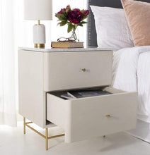 Load image into Gallery viewer, Safavieh Night Stands Safavieh Channing 2 Drawer Nightstand