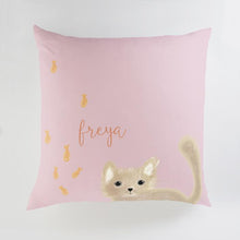 Load image into Gallery viewer, Minted Pillows Cotton Candy / CLASSIC COTTON CANVAS Minted It&#39;s Raining Large Floor Pillow