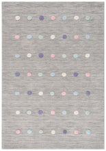 Load image into Gallery viewer, Safavieh Rugs 2&#39;-6&quot; X 8&#39; / Silver Safavieh Kids Collection Polka Dot Rug