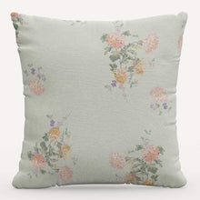 Load image into Gallery viewer, Rachel Ashwell and Cloth &amp; Company Screen Dancing Dahlia Yellow Rachel Ashwell and Cloth &amp; Company 20&quot; Linen Pillow