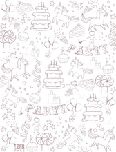 Load image into Gallery viewer, ternPaks Small Coloring Sheets: Celebration Set