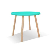 Load image into Gallery viewer, Nico and Yeye Tables and Chairs 30&quot; / 20.5&quot; / MINT Nico and Yeye Peewee Kids Table - Maple