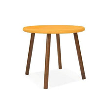 Load image into Gallery viewer, Nico and Yeye Tables and Chairs 30&quot; / 20.5&quot; / ORANGE Nico and Yeye Peewee Kids Table - Walnut