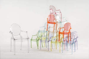 Kartell Tables and Chairs Kartell Lou Lou Ghost Chair Kids