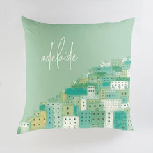 Load image into Gallery viewer, Minted Tables and Chairs Sea Green / CLASSIC COTTON CANVAS Minted Positano Houses