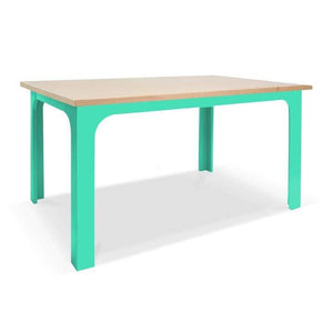 Nico and Yeye Tables/Chairs BIRCH / MINT / CONVERTIBLE (20.5" AND 24.5") Nico and Yeye Craft Kids Table