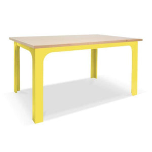 Nico and Yeye Tables/Chairs BIRCH / YELLOW / CONVERTIBLE (20.5" AND 24.5") Nico and Yeye Craft Kids Table