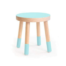 Load image into Gallery viewer, Nico and Yeye Tables/Chairs MAPLE / SKY BLUE / 12&quot; Nico and Yeye Poco Kids Chair (Set of 2)