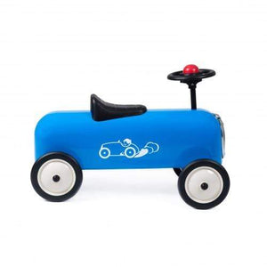 Baghera Toys Blue Baghera Ride On Racer Kids Ride On