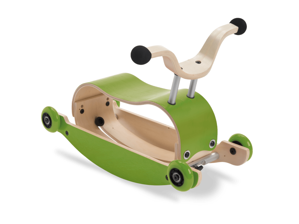 Wishbone Toys Green Wishbone Mini-Flip Walker