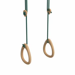 Lillagunga Toys Oak / GREEN / 2.0-2.8 m Lillagunga Gymnastic Rings