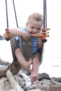 Solvej swing Toys Solvej swing  Classic Taupe Baby Toddler Swing