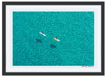 Load image into Gallery viewer, Gray Malin Wall Art Small / Black Gray Malin Wailea Paddleboarders, Maui