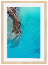 Load image into Gallery viewer, Gray Malin Wall Art Small / Natural Gray Malin Black Rock Swimmers, Maui