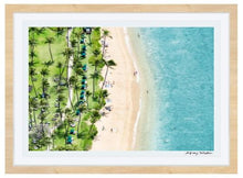 Load image into Gallery viewer, Gray Malin Wall Art Small / Natural Gray Malin Ka’anapali Beach, Maui