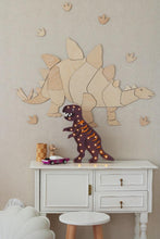 Load image into Gallery viewer, Little Lights Wall Decor Little Lights Origami Wall Decor - Stegosaurus Dinosaur