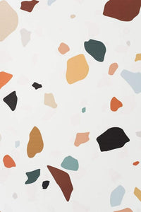 Anewall Wallpaper Print: Matte Paper - 54”(W) x 40”(H) Anewall Terrazzo Wallpaper