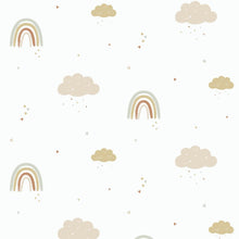Load image into Gallery viewer, Hibou Home Wallpaper ROLL Hibou Home Rainbows Wallpaper