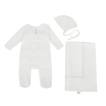 Load image into Gallery viewer, Cadeau Baby 3M / Boys White Laced in grace (set) by Cadeau Baby