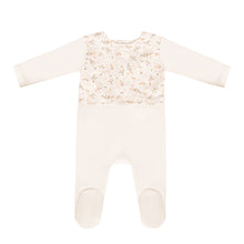 Load image into Gallery viewer, Cadeau Baby 3M / Girls Laid in Brocade (Footie) by Cadeau Baby