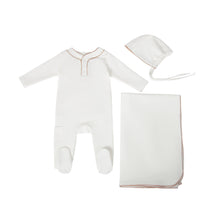 Load image into Gallery viewer, Cadeau Baby 3M / Gold Trim Embroidery Lovers (Set) by Cadeau Baby