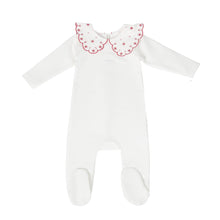 Load image into Gallery viewer, Cadeau Baby 3M / White / Girl&#39;s Embroidery Lovers by Cadeau Baby