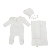 Load image into Gallery viewer, Cadeau Baby 3M / White Laced in grace (set) by Cadeau Baby