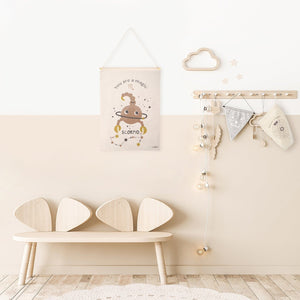 nattiot-shop-america Accessoires ≈ 1’ 4’’ x 1’ 8’’ Nattiot LITTLE SCORPIO children's wall decoration zodiac sign scorpio