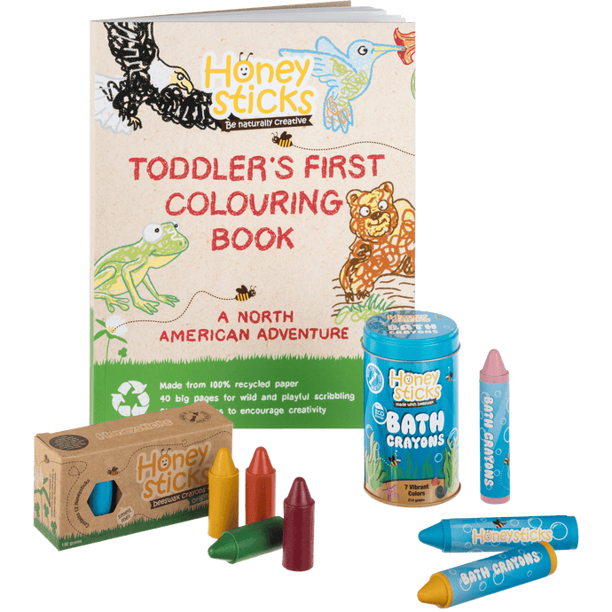 Honeysticks USA Arts and Crafts The Busy Bee Coloring Set by Honeysticks USA