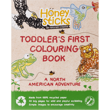 Load image into Gallery viewer, Honeysticks USA Arts and Crafts Toddlers First Colouring Book - A North American Adventure by Honeysticks USA