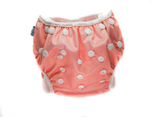 Load image into Gallery viewer, Beau &amp; Belle Littles Baby (0 - 3T) / Pink Solid Color Reusable Swim Diaper by Beau &amp; Belle Littles