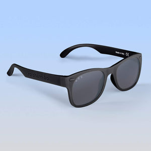 ro•sham•bo eyewear Bayside Polarized Grey Lens / Black Frame Bueller Shades | Junior