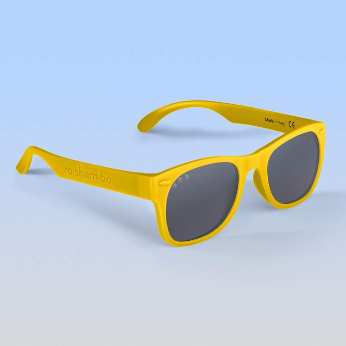 ro•sham•bo eyewear Bayside Polarized Grey Lens / Yellow Frame Simpsons Shades | Junior