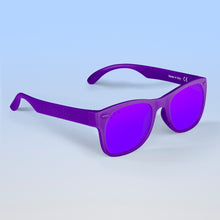 Load image into Gallery viewer, ro•sham•bo eyewear Bayside Polarized Mirrored (Purple) Lens / Purple Frame Daphne Shades | Baby